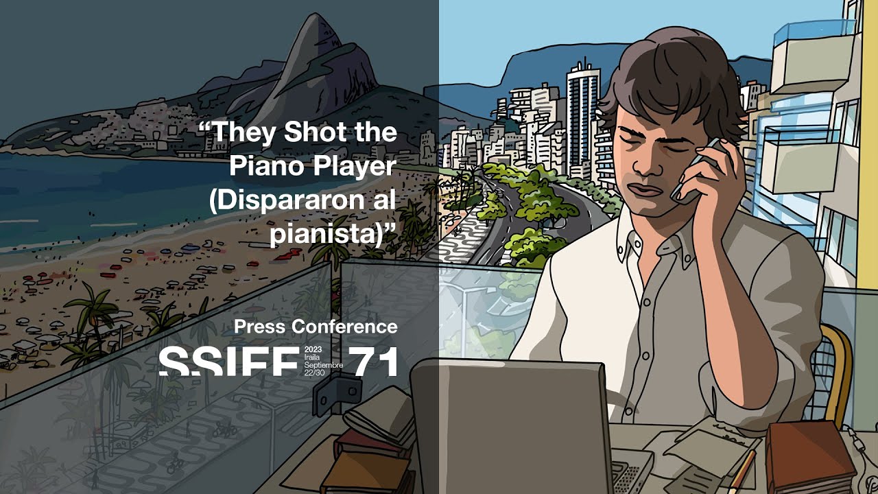 Відео до фільму They Shot the Piano Player | SSIFF Press Conference