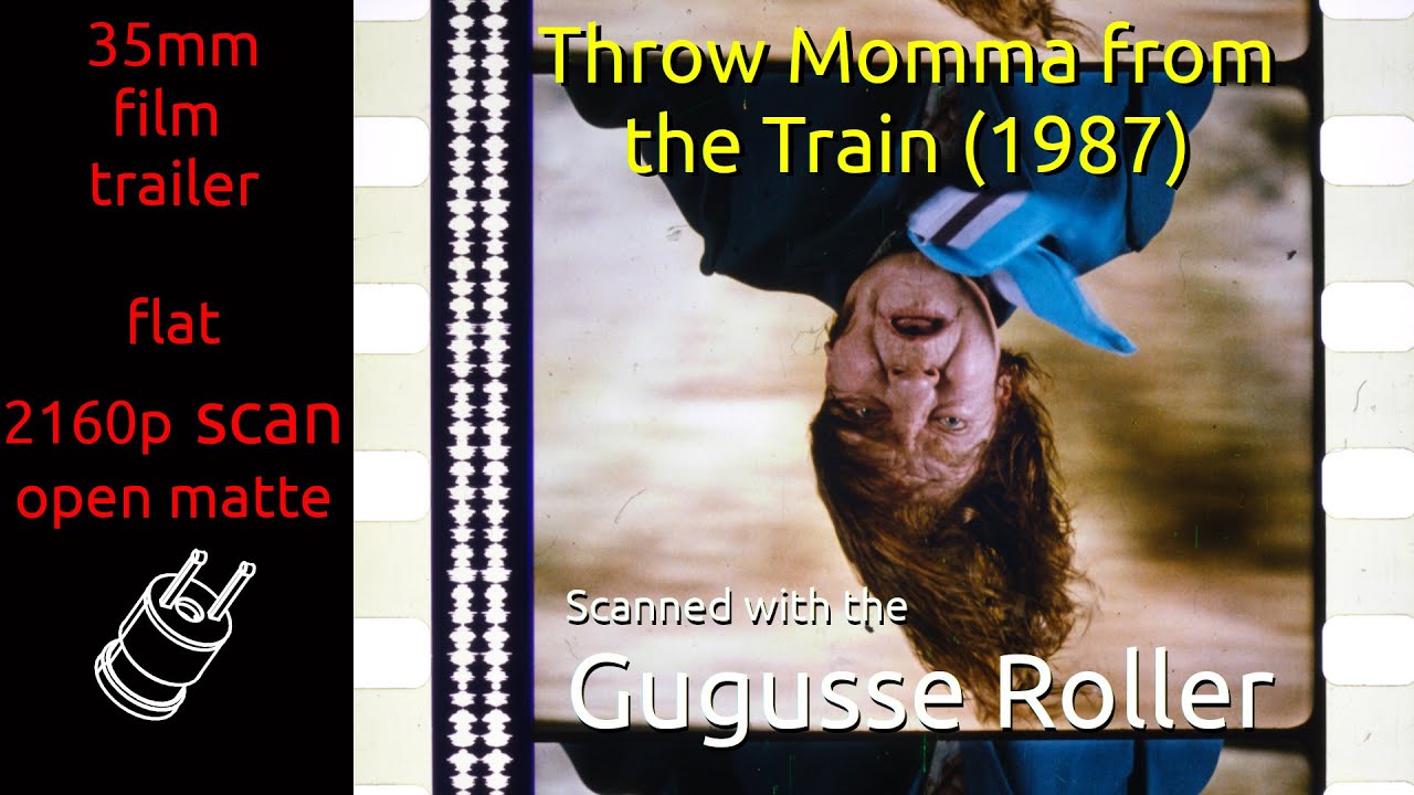 Відео до фільму Скинь маму з поїзда | Throw Momma from the Train (1987) 35mm film trailer, flat open matte, 2160p