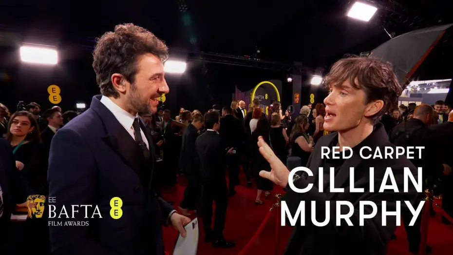 Відео до фільму Оппенгеймер | Cillian Murphy drew inspiration from David Bowie to play Oppenheimer | EE BAFTA Film Awards 2024