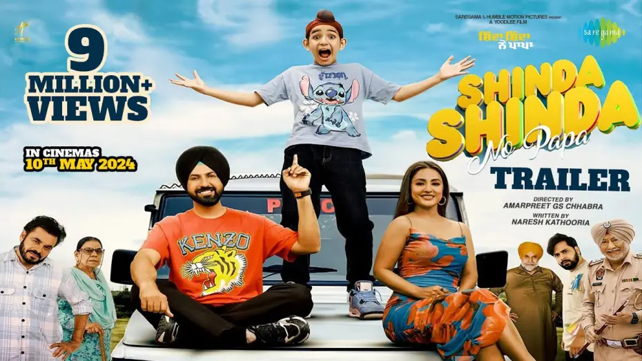 Відео до фільму Shinda Shinda No Papa | Shinda Shinda No Papa | Trailer | Gippy Grewal | Hina Khan | Shinda Grewal | 10th May 2024