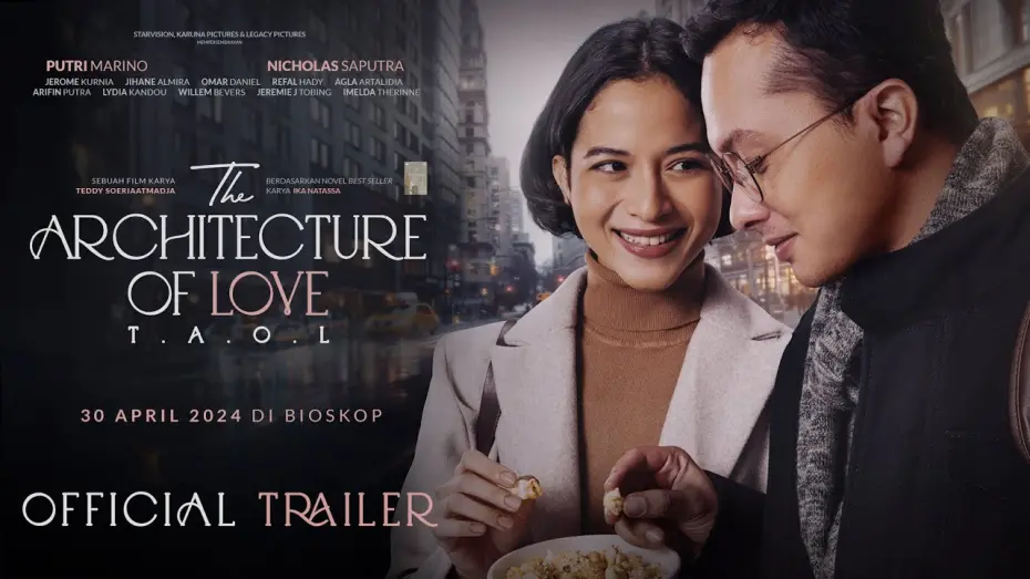 Відео до фільму The Architecture of Love | THE ARCHITECTURE OF LOVE (𝐓𝐀𝐎𝐋) - Official Trailer 4K