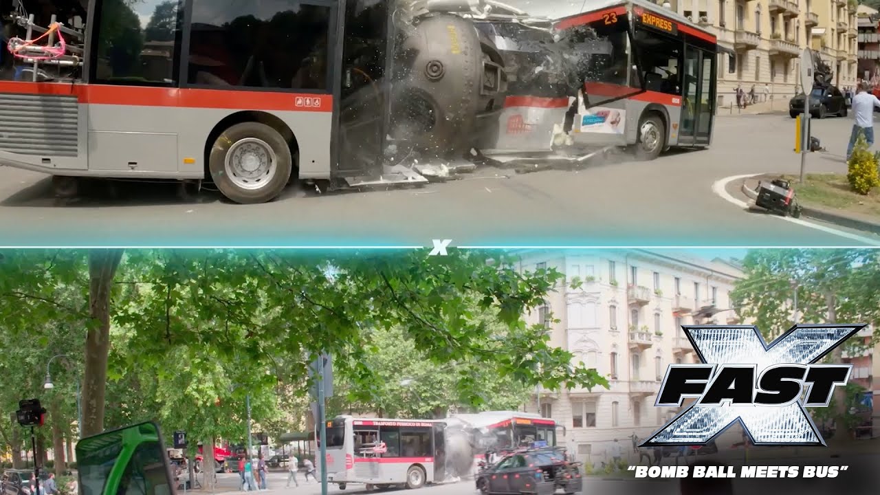 Відео до фільму Форсаж Х | Bomb Ball Meets Bus