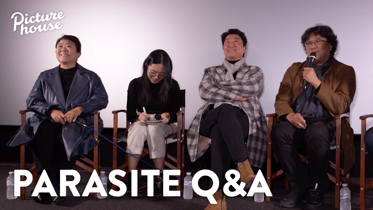 Відео до фільму Паразити | Parasite Q&A with Boon Joon-ho, Song Kang-ho & Lee Jung-eun