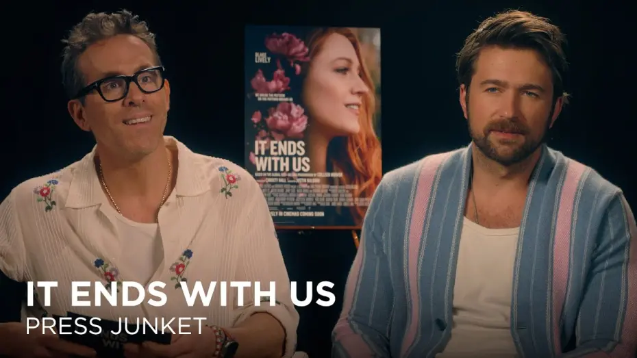 Відео до фільму It Ends with Us | Junket Crashers