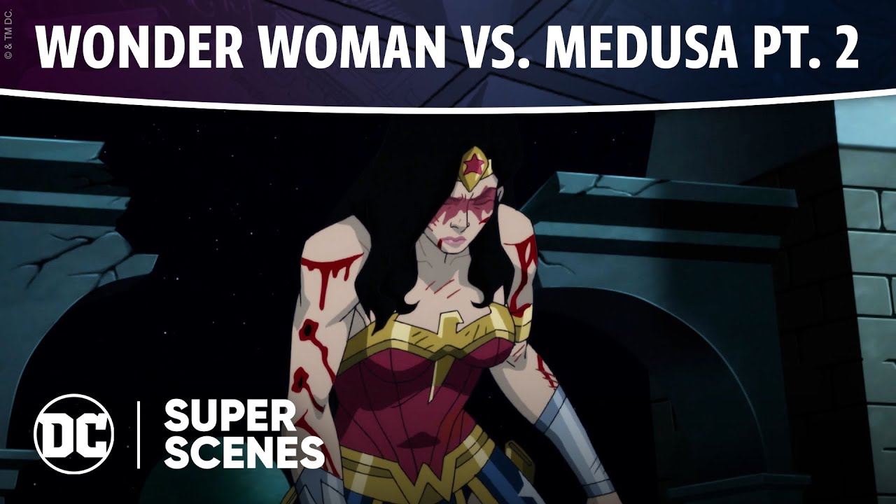 Відео до фільму Диво-жінка: Кровні лінії | DC Super Scenes: Wonder Woman vs. Medusa Pt. 2