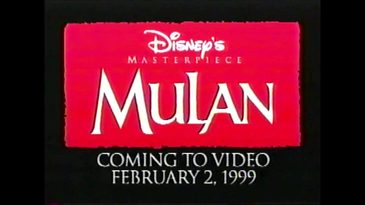 Відео до фільму Мулан | Mulan - 1999 VHS Trailer