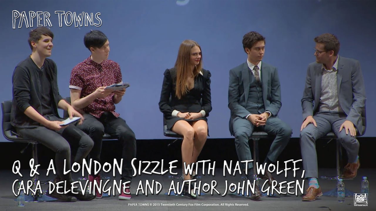 Відео до фільму Паперові міста | Paper Towns [‘Q & A London Sizzle’ Featurette in HD (1080p)]