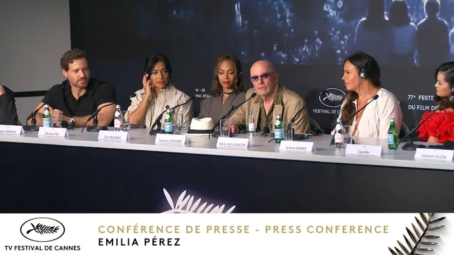 Відео до фільму Emilia Pérez | Cannes 2024 Press Conference