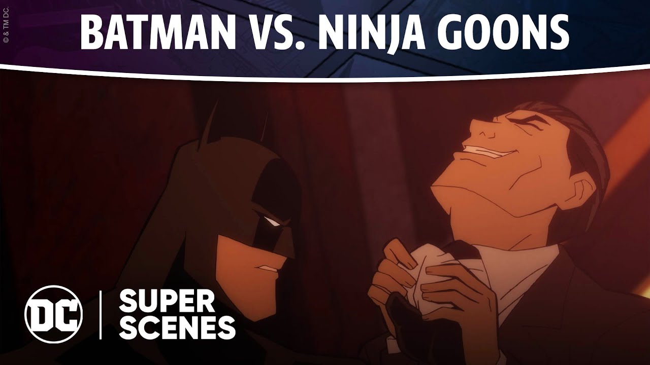 Відео до фільму Бетмен: Довгий Гелловін. Частина перша | DC Super Scenes: Batman vs. Ninja Goons