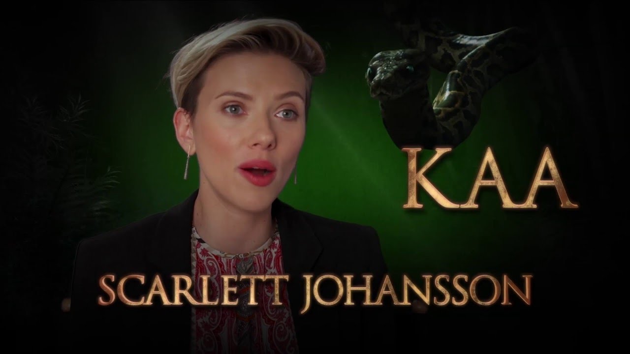 Відео до фільму Книга джунглів | Scarlett Johansson is Kaa