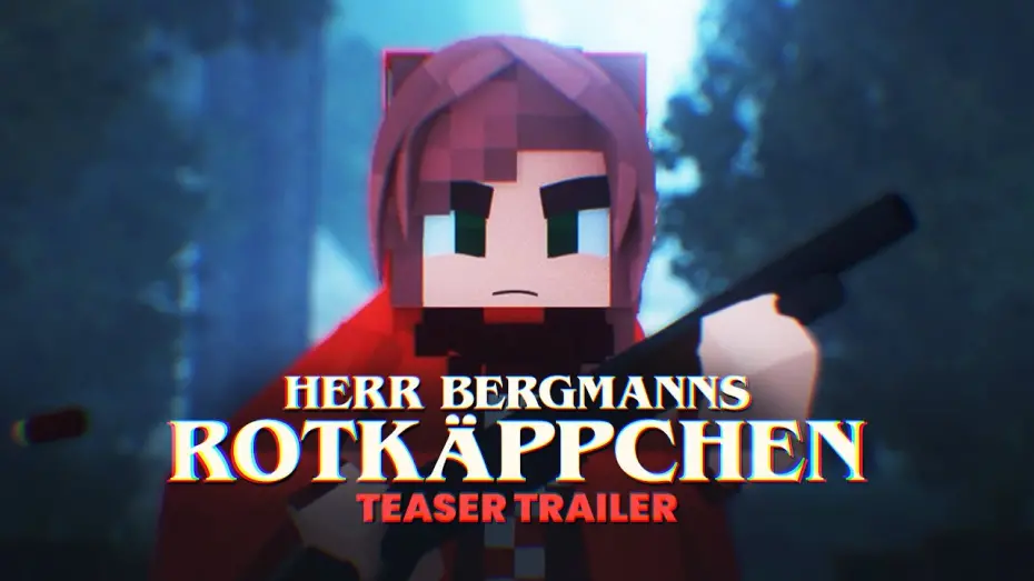 Відео до фільму Little Red Riding Hood | ROTKÄPPCHEN ★ Minecraft Animationsfilm | 4K Trailer