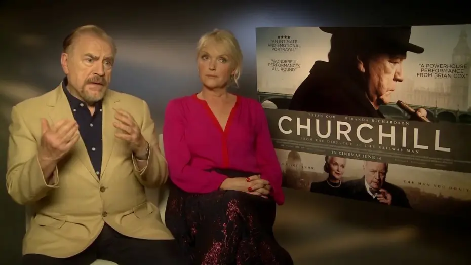 Відео до фільму Черчилль | Churchill—Brian Cox and Miranda Richardson Interview