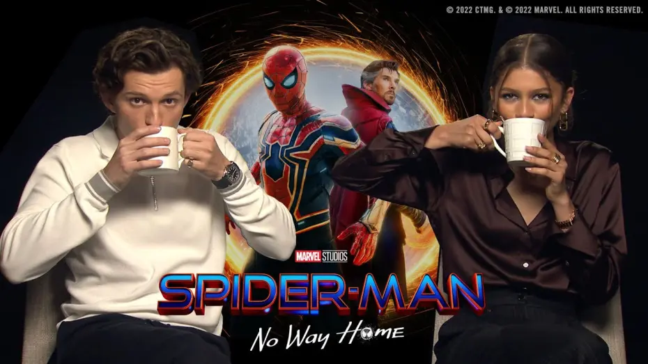 Відео до фільму Людина-павук: Додому шляху нема | SPOILERS: Tom Holland & Zendaya On Tobey and Andrew and Spider-Man: No Way Home