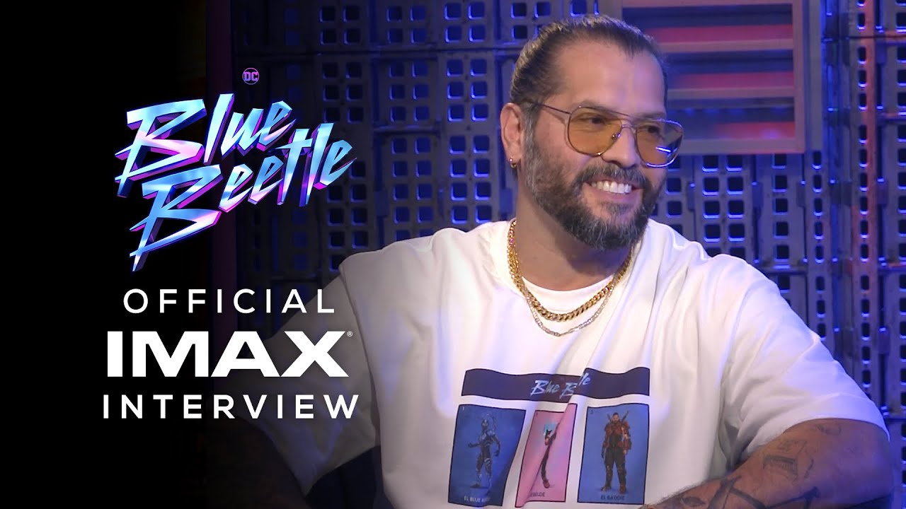 Відео до фільму Синій Жук | Official IMAX® Interview