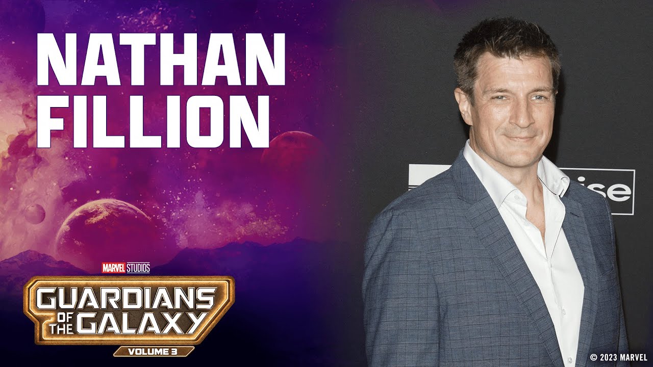 Відео до фільму Вартові галактики 3 | Nathan Fillion Makes His MCU Debut In Guardians of the Galaxy Vol. 3