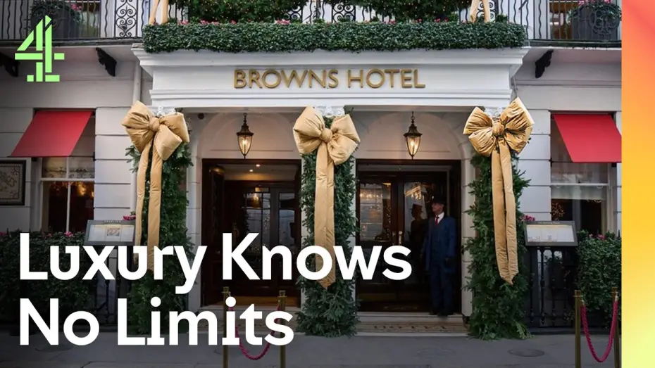 Відео до фільму A Very British Hotel at Christmas | Inside London