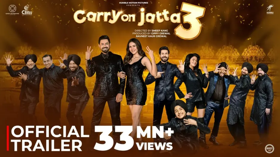 Відео до фільму Carry on Jatta 3 | CARRY ON JATTA 3 (Official Trailer) Gippy Grewal | Binnu Dhillon | Sonam Bajwa | Gurpreet Ghuggi