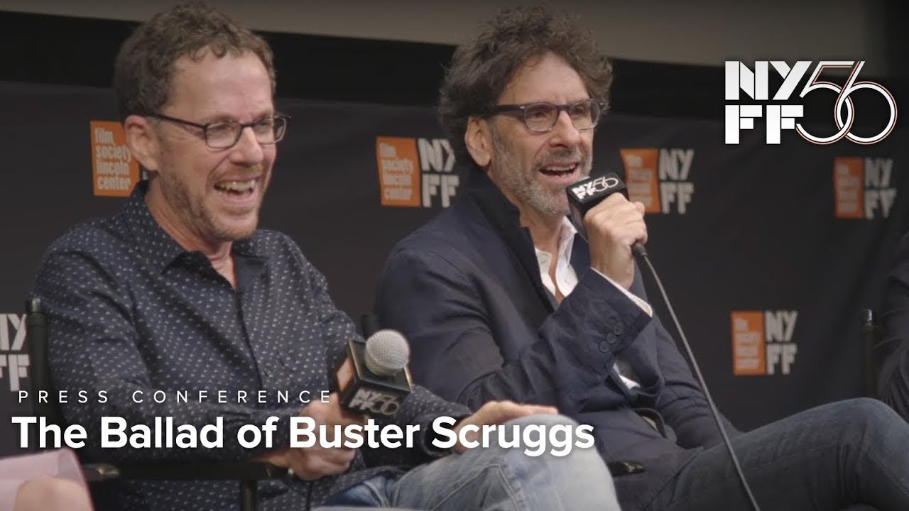 Відео до фільму Балада про Бастера Скраґґса | NYFF56 Press Conference