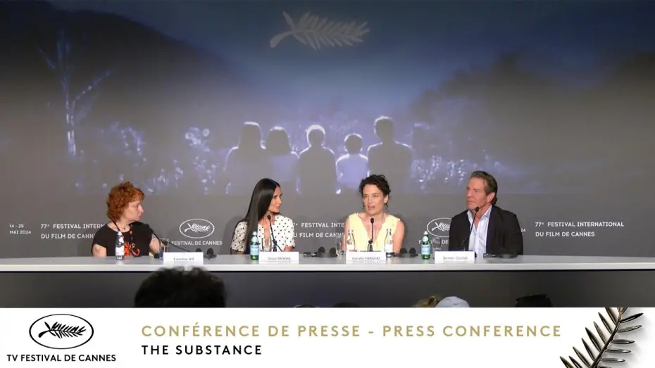 Відео до фільму The Substance | Cannes 2024 Press Conference