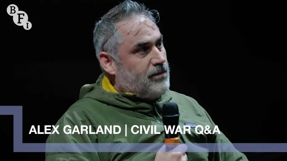 Відео до фільму Громадянська війна | Alex Garland on Civil War | BFI IMAX Q&A