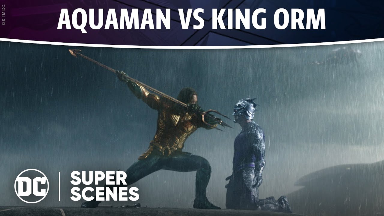 Відео до фільму Аквамен | DC Super Scenes: Aquaman vs. King Orm