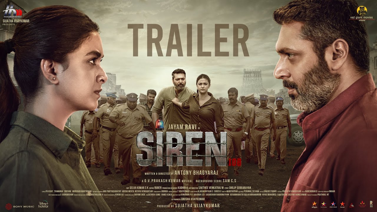 Відео до фільму Siren | Siren - Official Trailer | Jayam Ravi, Keerthy Suresh | G.V. Prakash Kumar