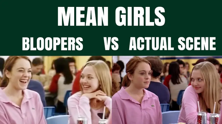 Відео до фільму Круті дівчата | mean girls | bloopers vs. actual scene