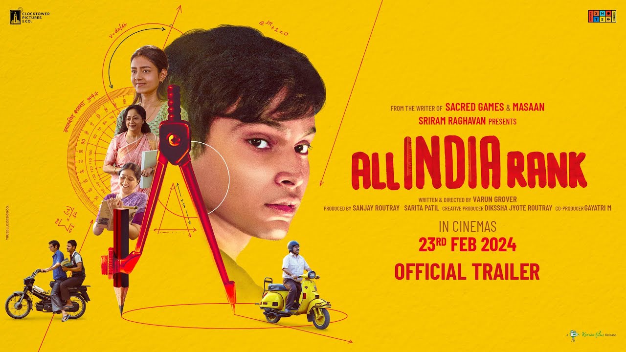 Відео до фільму All India Rank | All India Rank | Official Trailer | Varun Grover | Sriram Raghavan | In Theatres 23rd Feb 2024