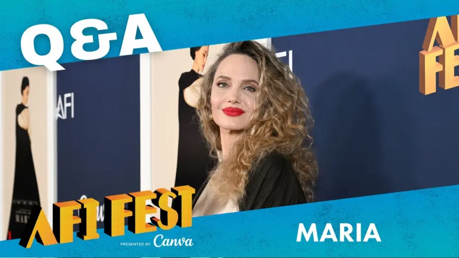 Відео до фільму Maria | MARIA Q&A at AFI Fest with Angelina Jolie and Pablo Larraín