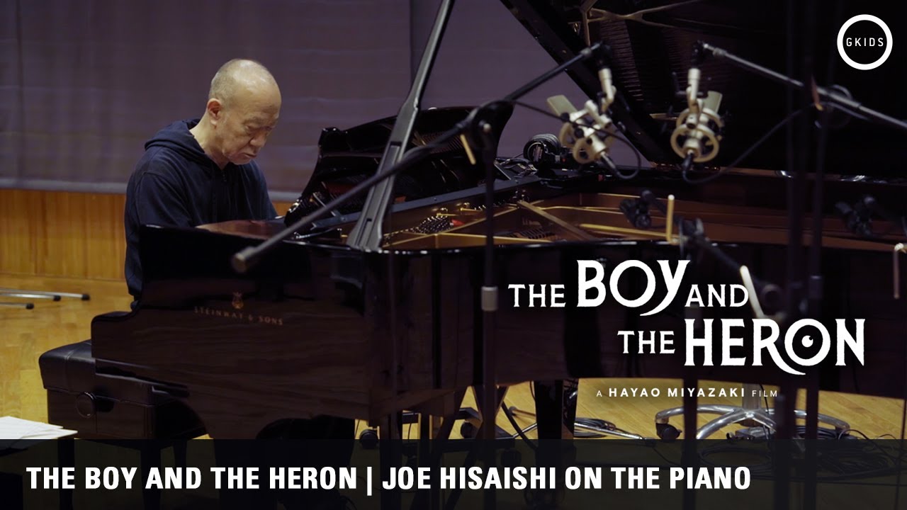 Відео до фільму Хлопчик і Чапля | Joe Hisaishi on the Piano