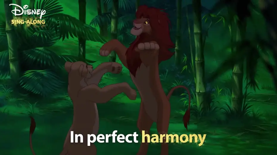 Відео до фільму Король Лев | DISNEY SING-ALONGS | Can You Feel The Love Tonight? The Lion King Lyric Video | Official Disney UK