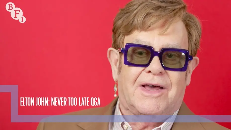 Відео до фільму Elton John: Never Too Late | Elton John on Never Too Late, a documentary about his life and music | BFI London Film Festival 2024