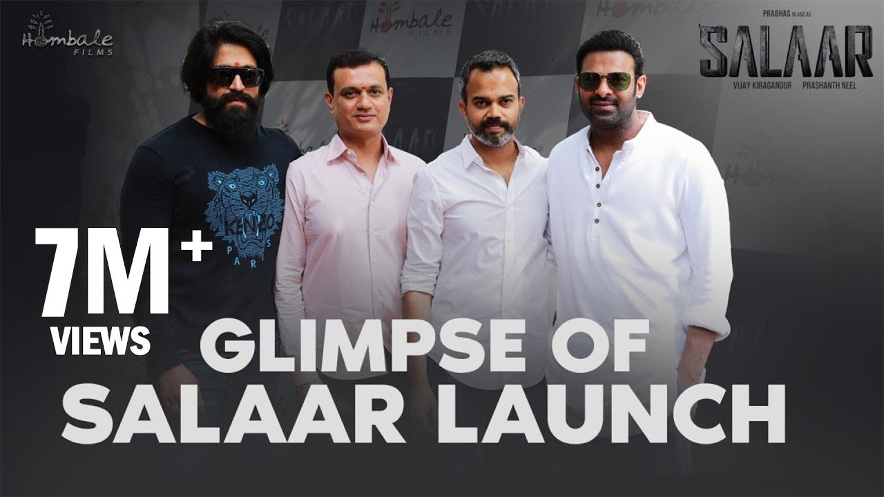 Відео до фільму Salaar: Part 1 - Ceasefire | Glimpse Of Salaar Launch | Prabhas | Prashanth Neel | Vijay Kiragandur | Hombale Films