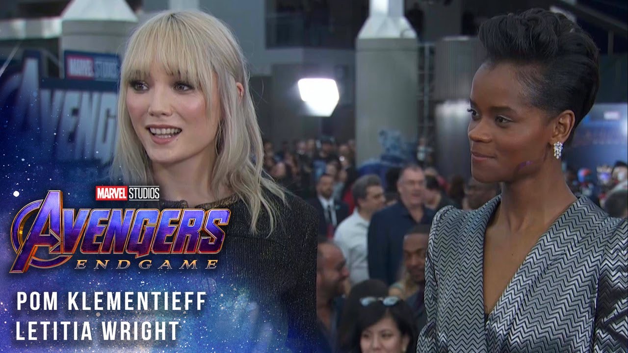 Відео до фільму Месники: Завершення | Letitia Wright and Pom Klementieff at the Premiere