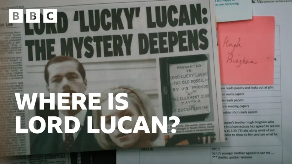 Відео до фільму Lucan | Where is Lord Lucan? | Lucan | Official Trailer - BBC