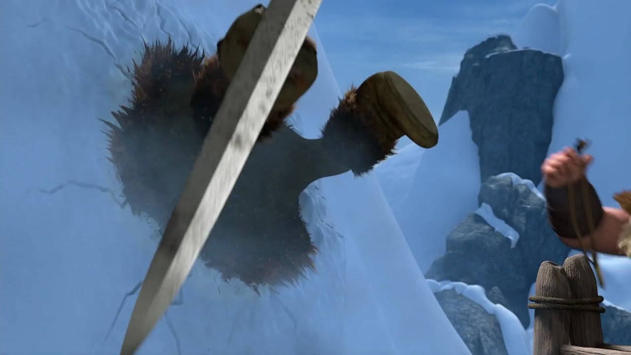 Відео до фільму Як приборкати дракона | Dragon-Viking Games Vignettes: Ski Jump