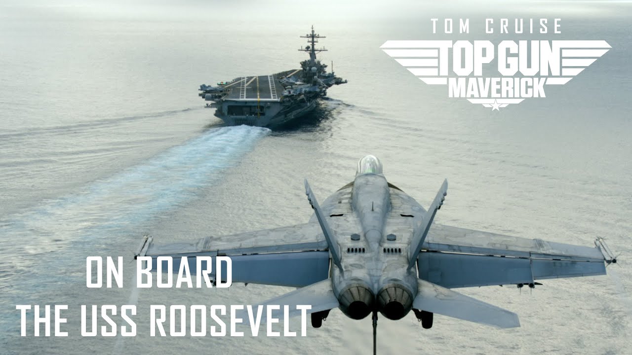 Відео до фільму Топ Ґан: Меверік | On Board the USS Roosevelt