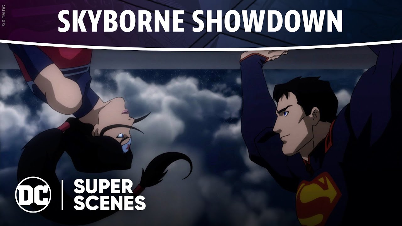 Відео до фільму Ліга справедливості: Війна | DC Super Scenes: Skyborne Showdown