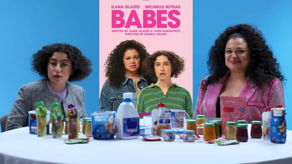 Відео до фільму Babes | Ilana Glazer and Michelle Buteau Talk BABES While Eating Baby Food