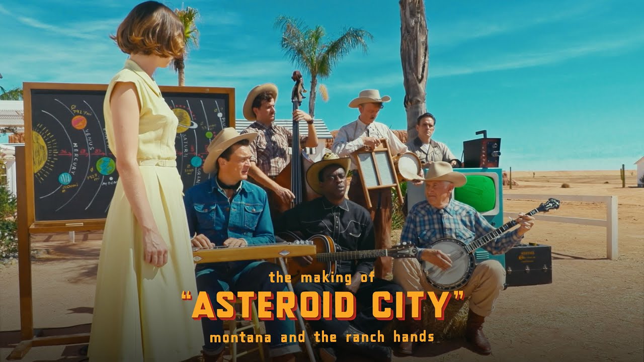 Видео к фильму Астероїд-Сіті | The Making of Asteroid City: Montana and the Ranch Hands