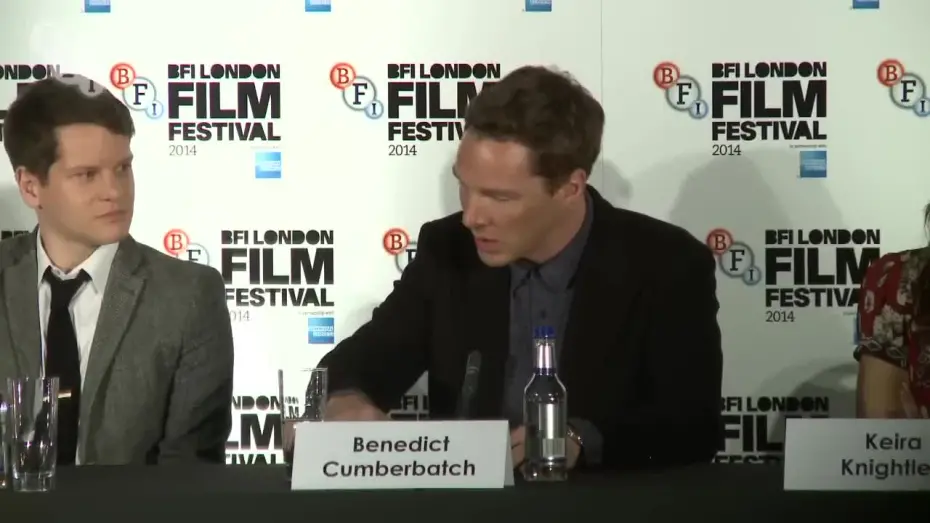 Відео до фільму Гра в імітацію | The Imitation Game Press Conference | BFI #LFF