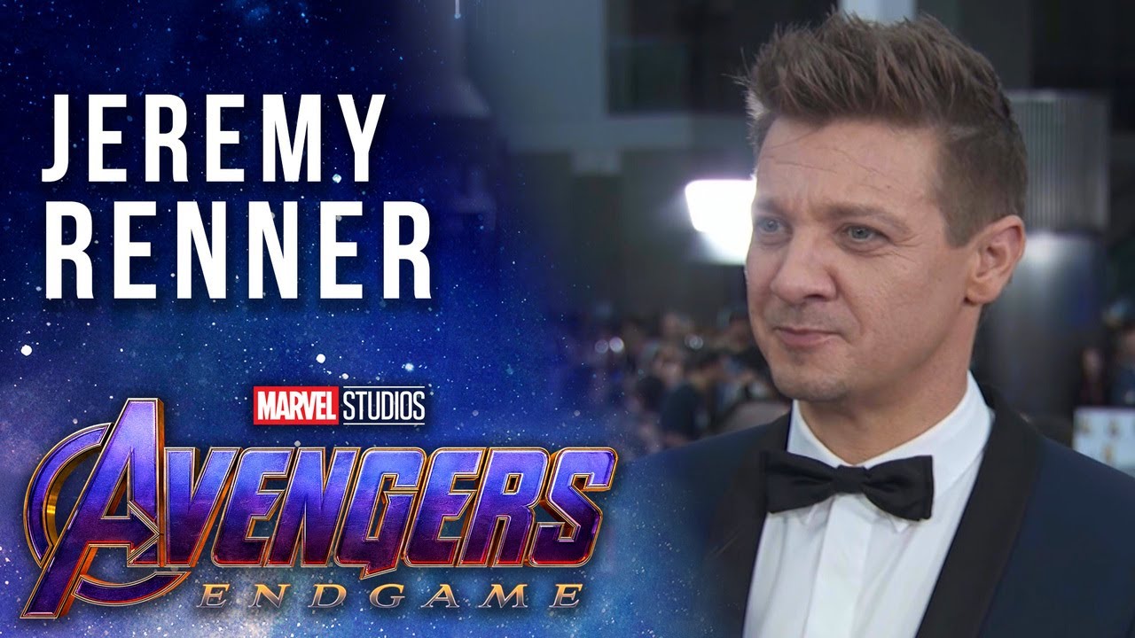 Відео до фільму Месники: Завершення | Jeremy Renner at the Premiere