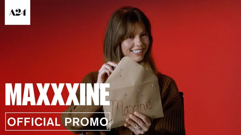 Відео до фільму MaXXXine | Mia Goth Reads MaXXXine Fan Mail - Official Promo