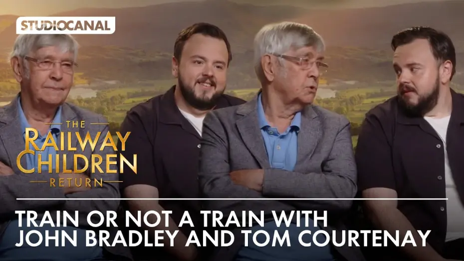 Відео до фільму The Railway Children Return | John Bradley and Tom Courtenay play TRAIN OR NOT A TRAIN | THE RAILWAY CHILDREN RETURN