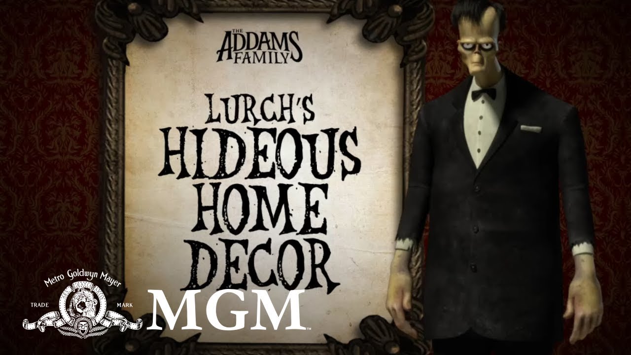 Відео до фільму Родина Адамсів | THE ADDAMS FAMILY | DIY: How To Make Lurch’s Spooky Décor | MGM
