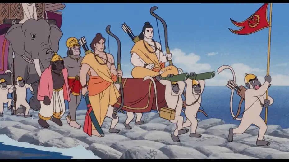 Відео до фільму Ramayana: The Legend of Prince Rama | RamaSetu - Song of the monkeys when constructing the bridge