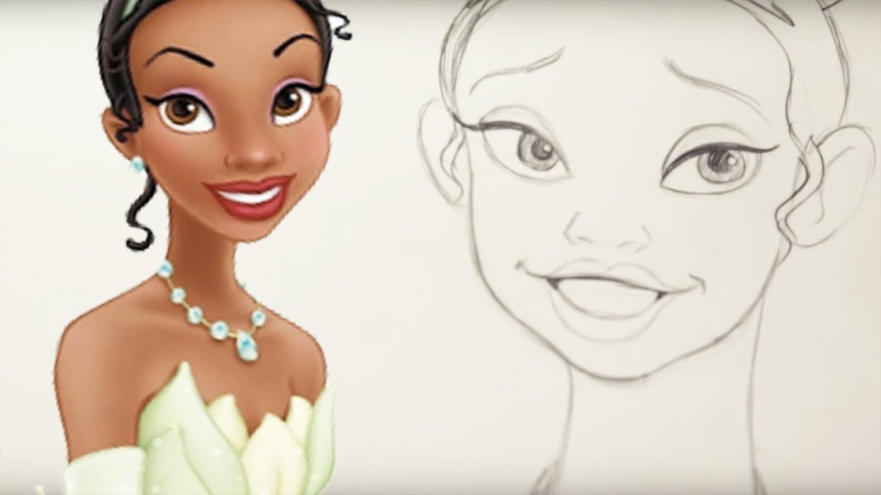 Відео до фільму Принцеса і жаба | How to Draw Tiana from The Princess and the Frog