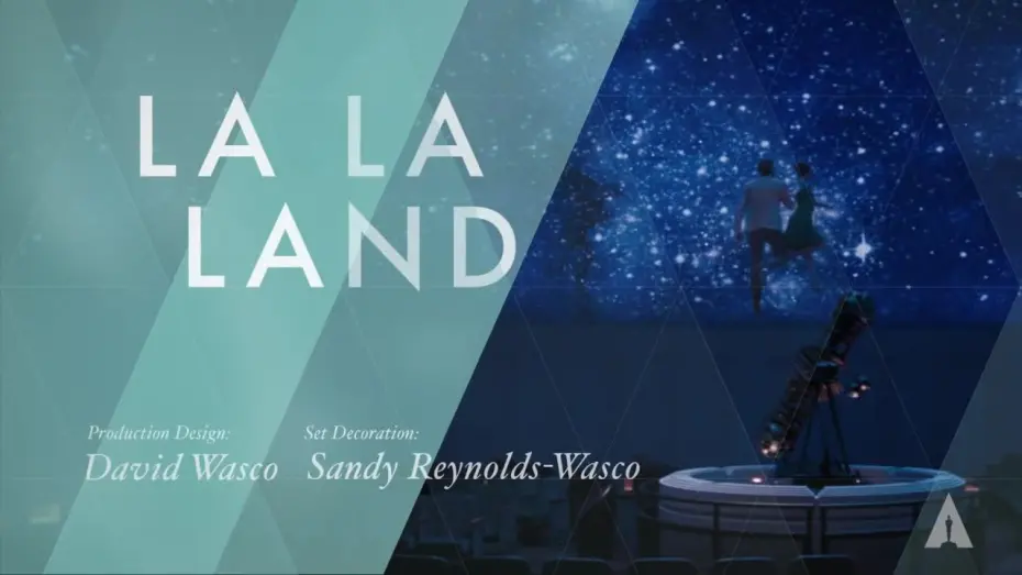 Відео до фільму Ла-Ла Ленд | "La La Land" wins for Production Design