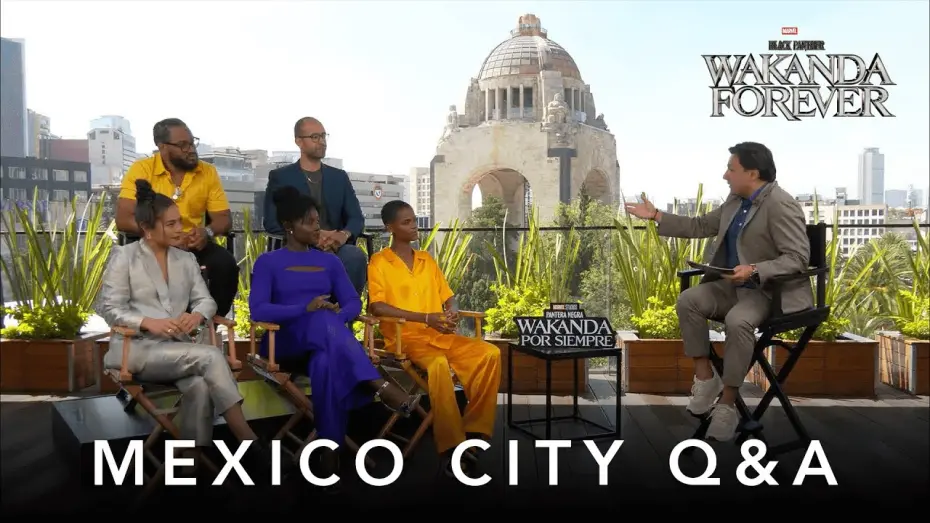 Відео до фільму Чорна пантера: Ваканда назавжди | Mexico City Q&A