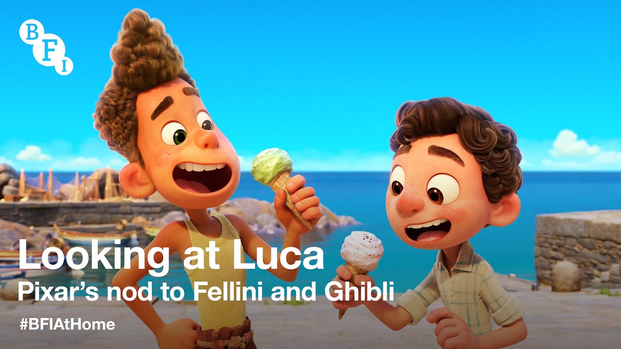 Відео до фільму Лука | BFI At Home | Looking at Luca: Pixar’s nod to Fellini and Ghibli